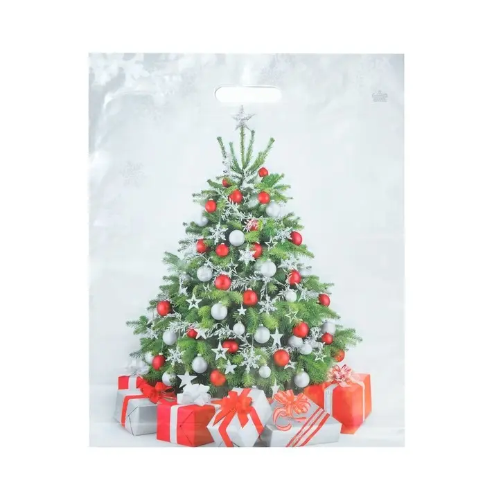 Пакет «Подарки у ёлки», полиэтиленовый с вырубной ручкой, 47.5×39 см Пакет «Подарки у ёлки», полиэтиленовый с вырубной ручкой, 47.5×39 см