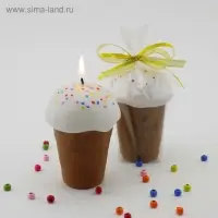 Декоративная свеча "Кулич"