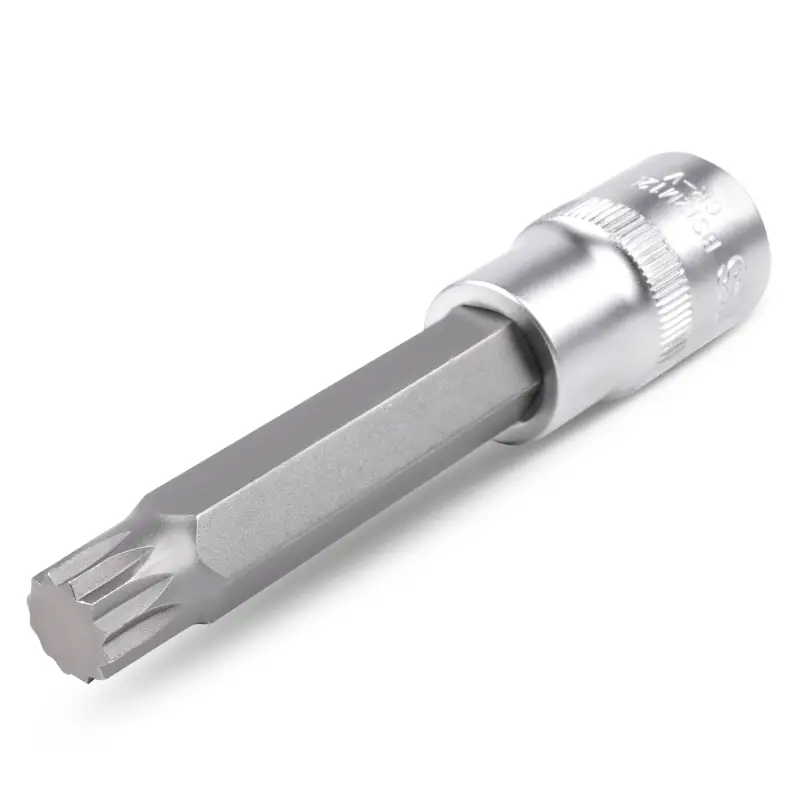 Головка со вставкой 1/2" SPLINE (M12, L=100 мм) AVS BS12M12L