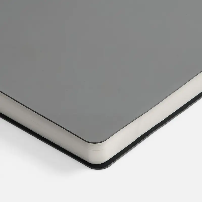 Ежедневник Flex Shall New, недатированный, темно-серый