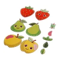 Развивающий набор "Шьем Сами. Фрукты" LIP1411 Развивающий набор "Шьем Сами. Фрукты" LIP1411