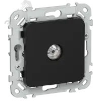 FLITE Розетка TV экранированная оконечная тип M РТВм-1-1-1-ФлЧ черный IEK