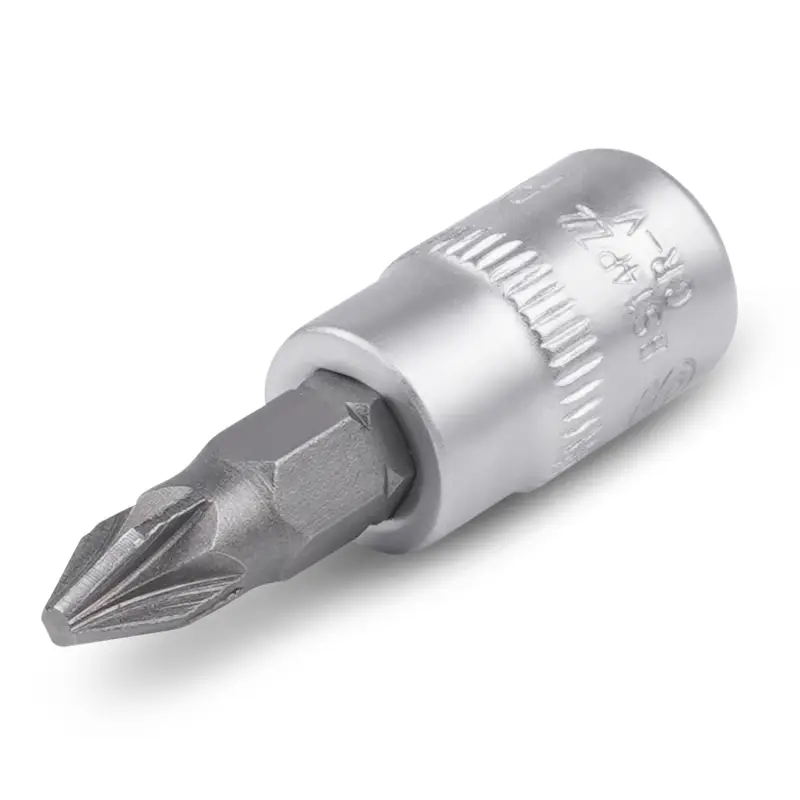 Головка со вставкой 1/4" крест (PZ2, L=38 мм) AVS BS14PZ2