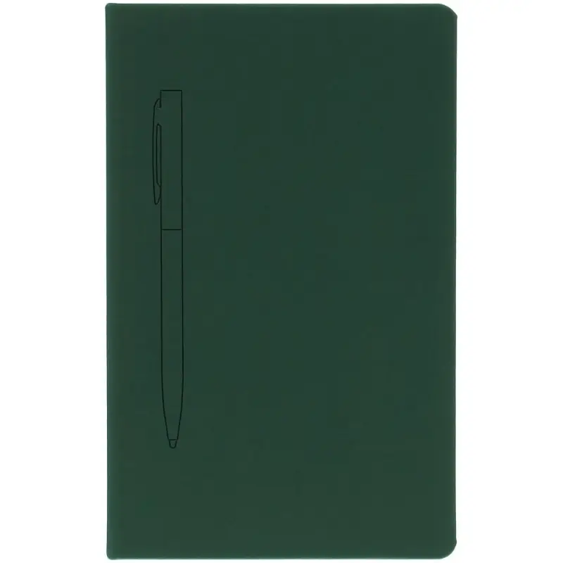 Ежедневник Magnet Shall, недатированный, зеленый Ежедневник Magnet Shall, недатированный, зеленый