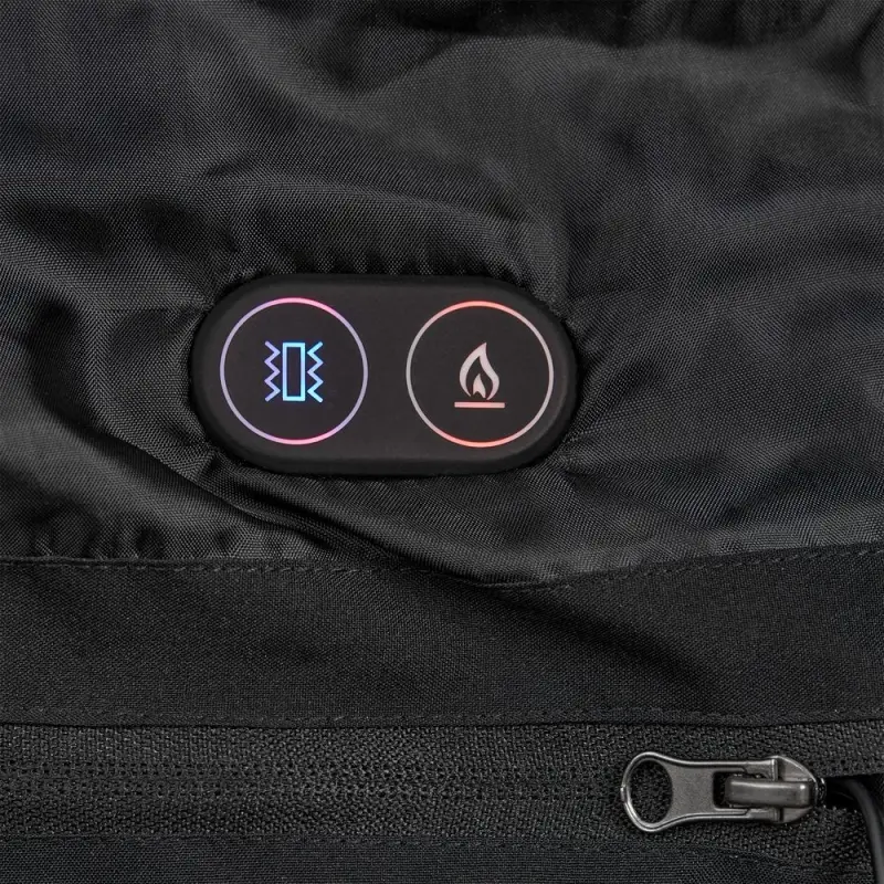 Куртка с подогревом Thermalli Everest, черная, размер 3XL Куртка с подогревом Thermalli Everest, черная, размер 3XL