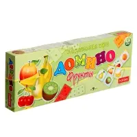 Настольная игра &laquo;Домино. Фрукты&raquo;, 28 карточек, от 2 игроков, 3+