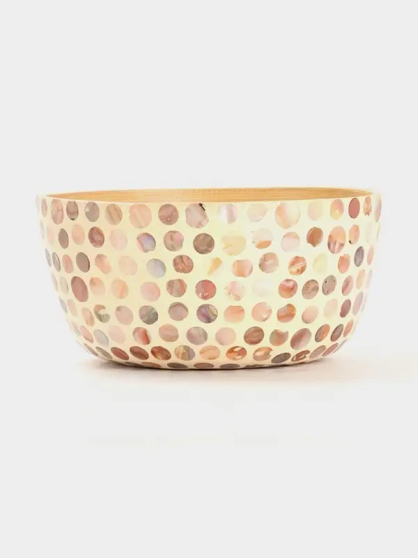 Салатник, 25.5&times;25.5&times;12 см, бамбук