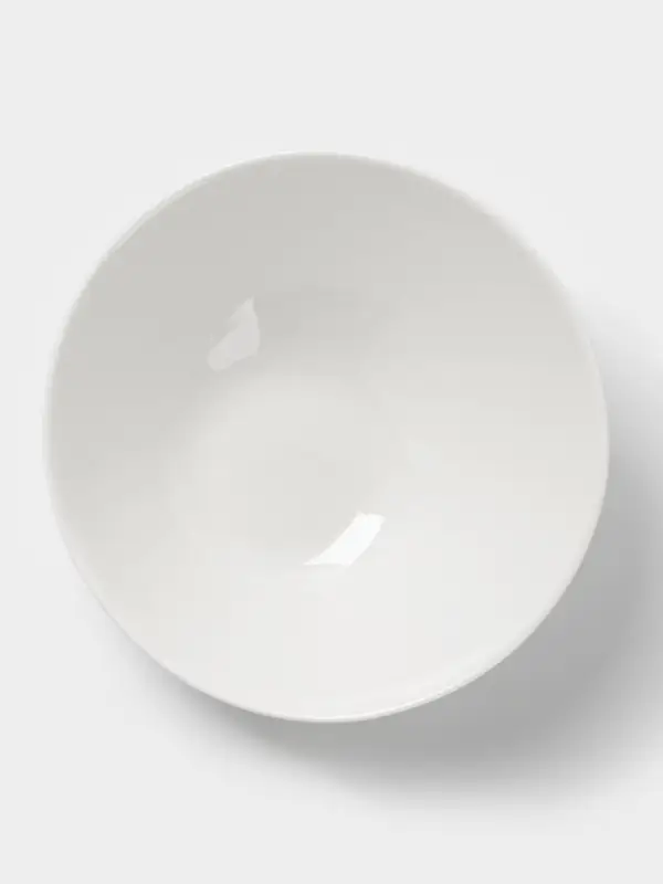 Салатник Доляна White Label, 400 мл, фарфор, белый