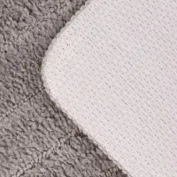 Коврик Savanna, 50&times;80 см, ворс 1 см, микрофибра, серый