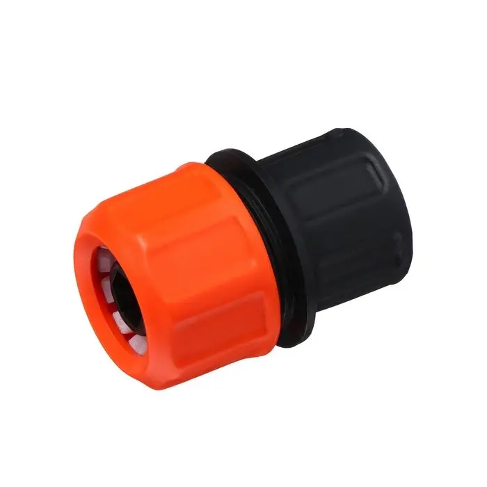 Коннектор, внутренняя резьба 1/2", цанговое соединение 1/2" (12 мм), пластик, «Жук»
