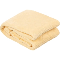 Плед микрофибра Luscan, фактура бежевый 200х220