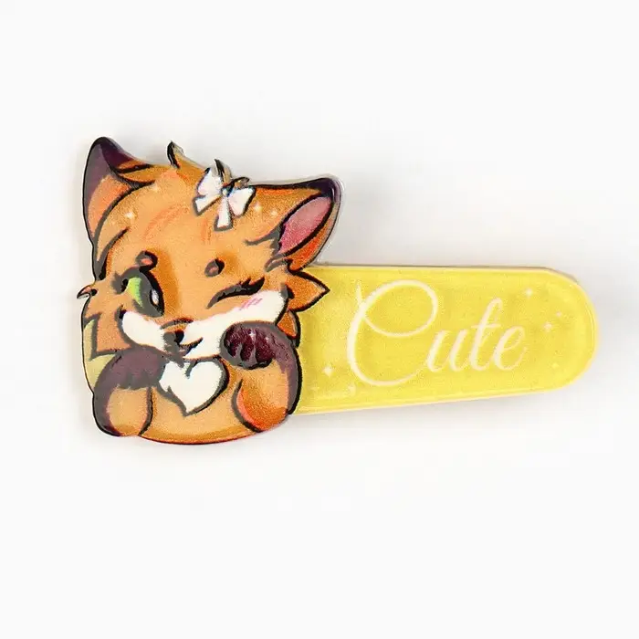 Заколка для волос Cute, 4.6 х 2.7 см Заколка для волос Cute, 4.6 х 2.7 см