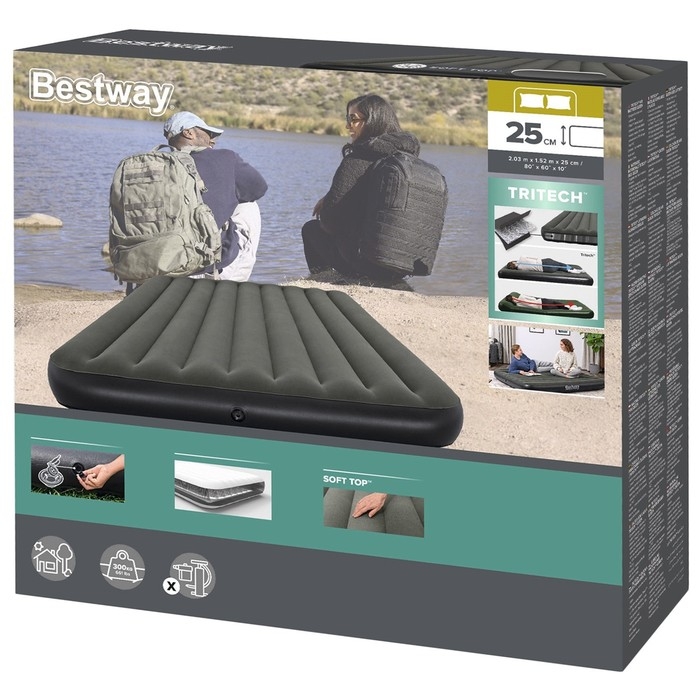 Матрас надувной Tritech Queen 203 x 152 x 25 см 6713N Матрас надувной Tritech Queen 203 x 152 x 25 см 6713N