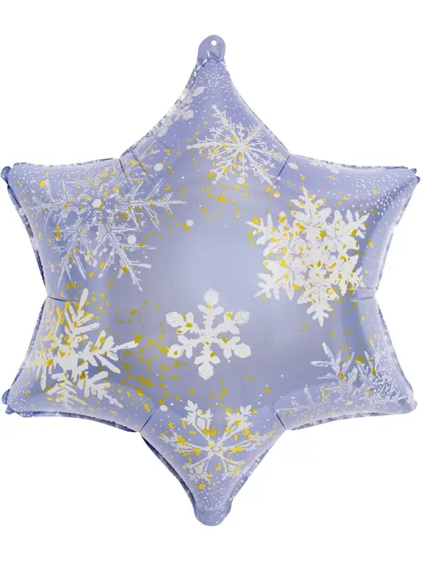 Воздушный шар фольгированный 19 Воздушный шар фольгированный 19" «Снежинка»