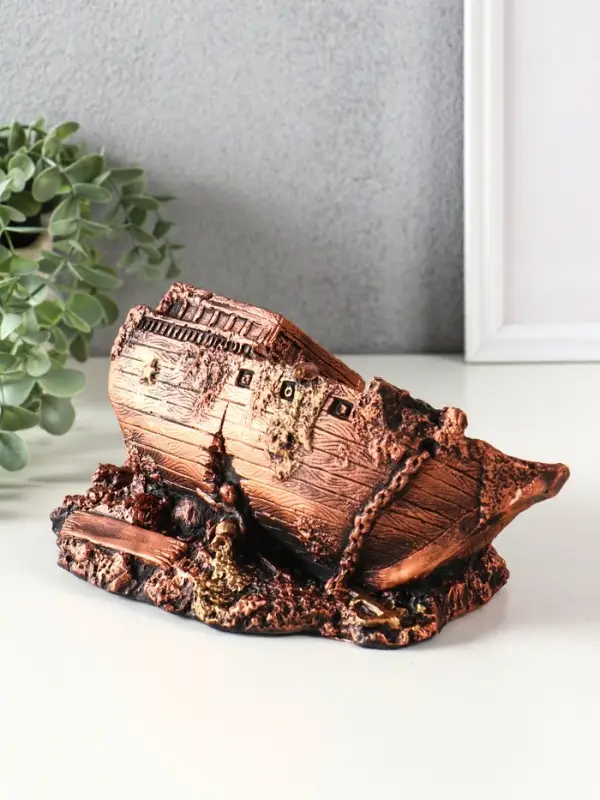 Копилка  Копилка "Корабль Сокровищ" 11х25х14 см