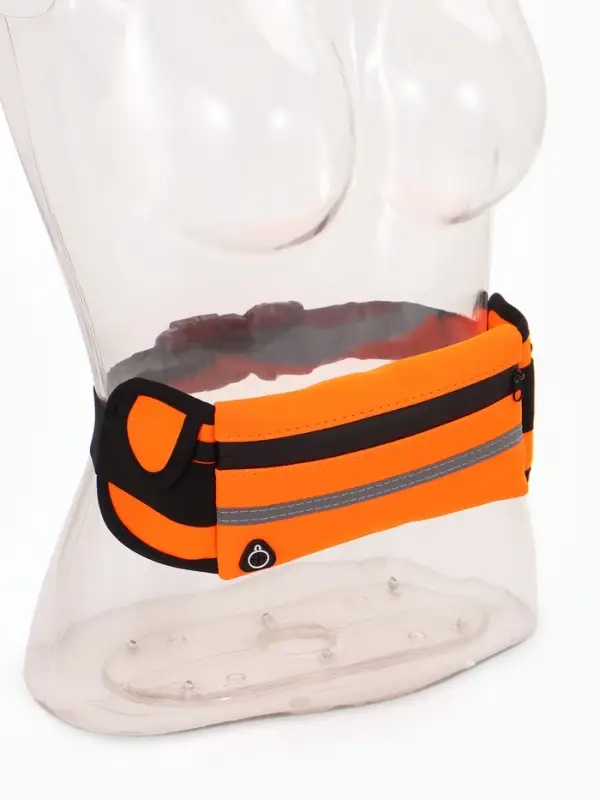 Сумка для бега на молнии, оранжевая