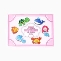 Набор для создания игрушки из фетра "Морские жители", набор 6 шт.