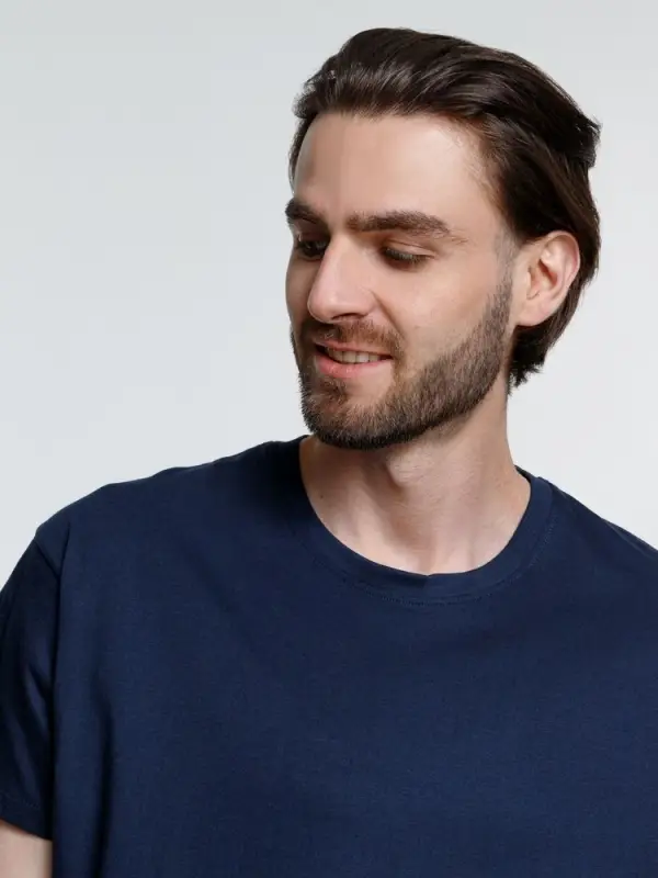 Футболка унисекс Ankara, темно-синяя, размер XS