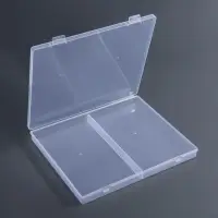 Органайзер для хранения мелочей, 56 ячеек, 21&times;17.2&times;2.5 см, прозрачный