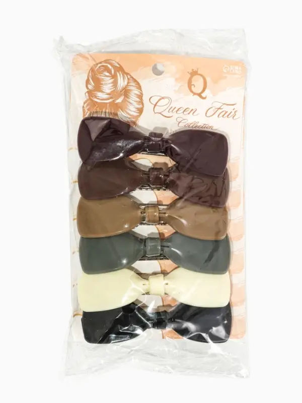 Заколка - автомат для волос «Велия» классик, 8.5 см, МИКС