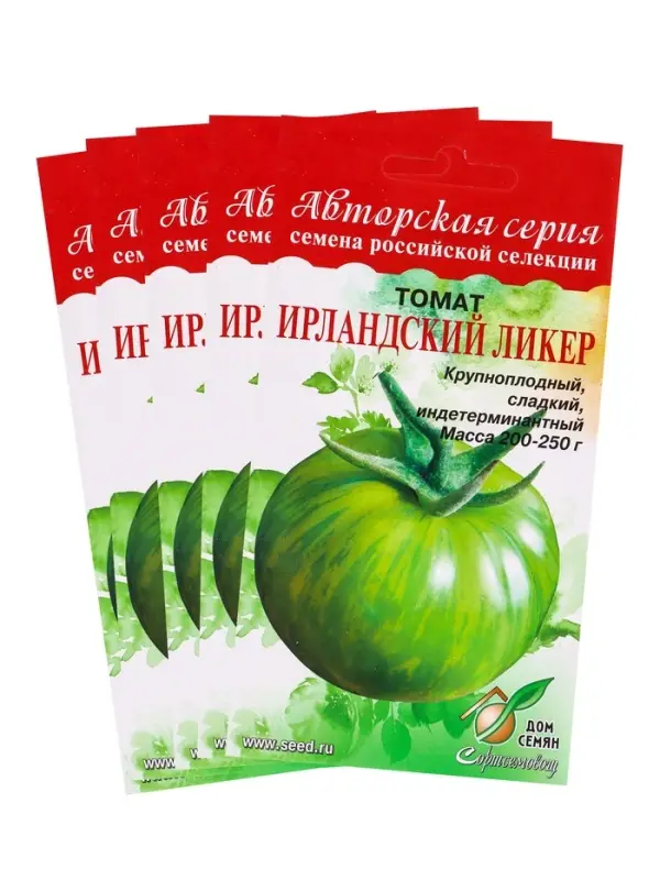 Набор семян Томат &laquo;Ирландский ликёр&raquo;, серия &laquo;Дом семян&raquo;, среднеранний, 5 шт., &laquo;Мой выбор&raquo;