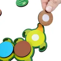 Игра развивающая на липучках "Гусеница" 06002