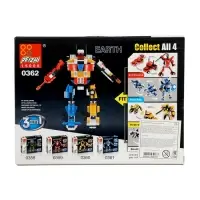 Конструктор &laquo;Робот&raquo;, 106 деталей, 3 варианта сборки, МИКС