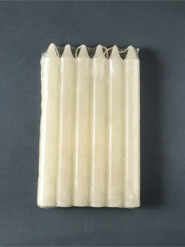 Набор свечей хозяйственных 6 шт., 60 г, 20 см, 8-9 ч