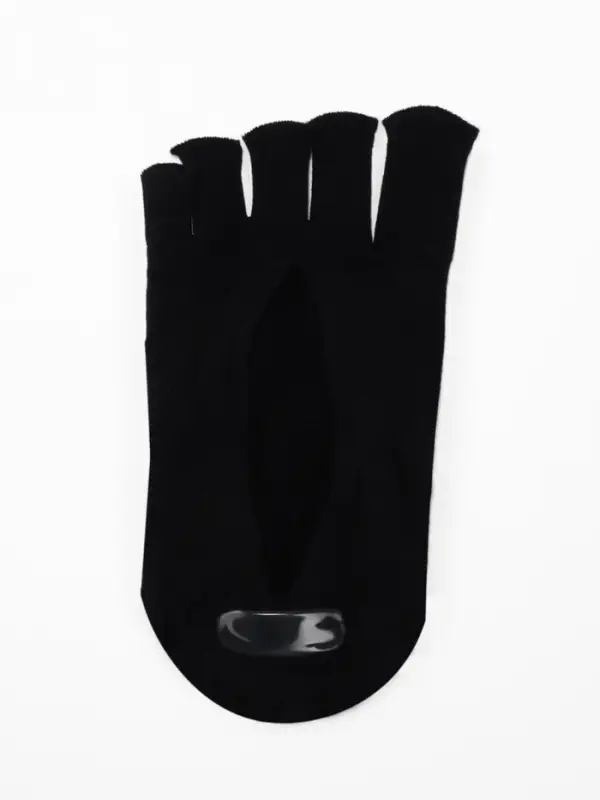 Корректоры - разделители для пальцев ног, капроновые, 36-42 р-р, пара, чёрные