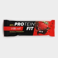 Протеиновый батончик Protein Bar, вкус: клубника, 40 г