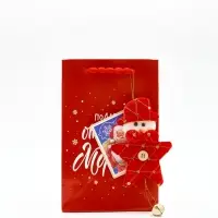 Пакет подарочный «Новогодний подарок», с носком для подарков, 18 × 23 × 11 см Пакет подарочный «Новогодний подарок», с носком для подарков, 18 × 23 × 11 см