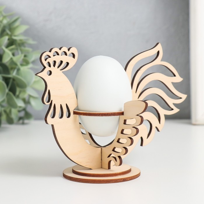 Подставка Пасхальная  Подставка Пасхальная "Петушок" 14,5х10,3х10 см (набор 5 деталей)