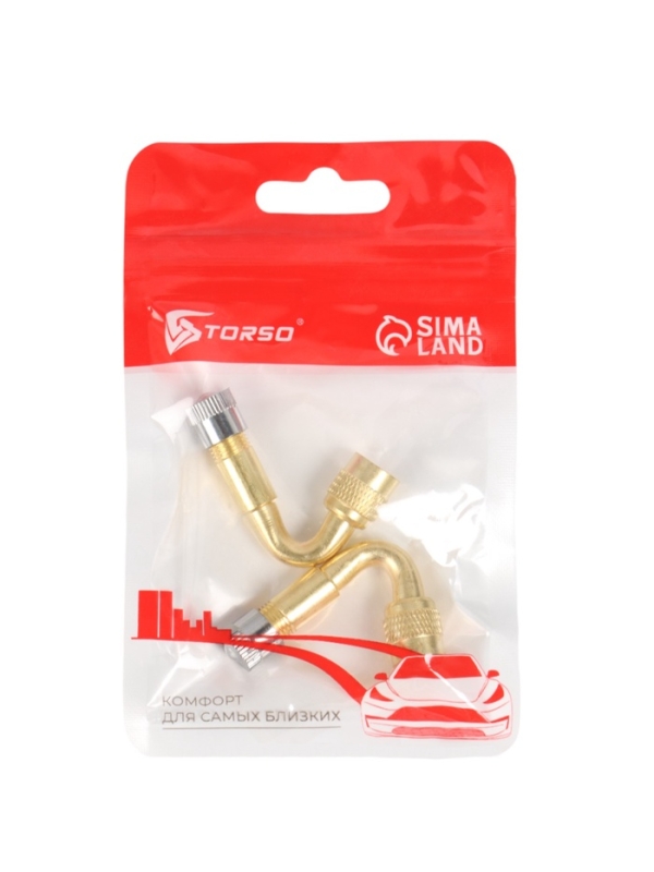 Удлинитель вентиля, металлический, 65°, набор 2 шт Удлинитель вентиля, металлический, 65°, набор 2 шт