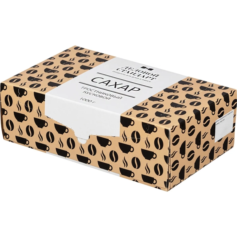 Сахар кусковой тростниковый Деловой стандарт 1 кг