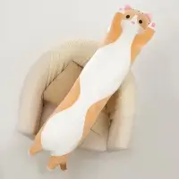 Мягкая игрушка-подушка &laquo;Котик&raquo;, 130 см, цвет рыжий