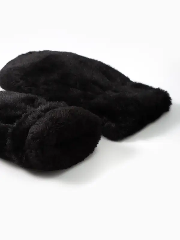 Варежки женские MINAKU цв.черный р-р 26*12см Варежки женские MINAKU цв.черный р-р 26*12см