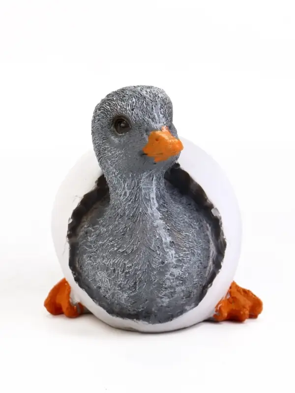 Садовая фигура 11 х 14 х 9 "Утенок в яйце"