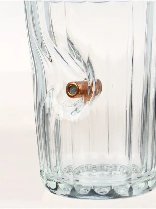 Стакан "Непробиваемый. Полицейский", граненый, 250 мл