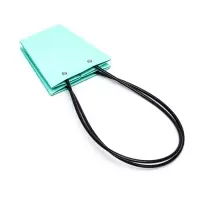 Сумка для цветов Мятная влагостойкая, 12&times;12 - 8&times;8 - 12.5 см