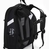 Рюкзак школьный для мальчика &laquo;Мяч&raquo;, Stavia, эргономичная спинка, 30&times;16&times;38 см, чёрный