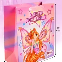 Пакет подарочный детский Winx, ML 23&times;27&times;11.5, см