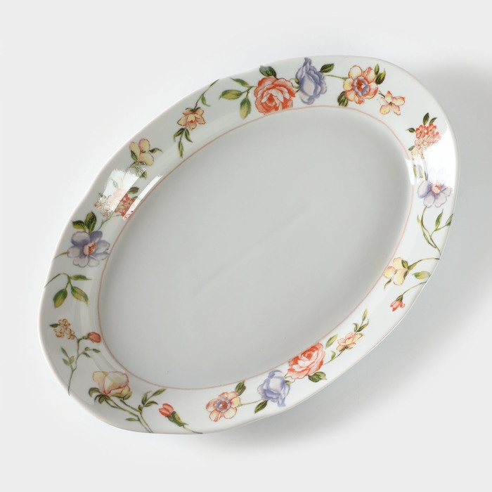 Блюдо фарфоровое «Тиффани», 330 мл Блюдо фарфоровое «Тиффани», 330 мл