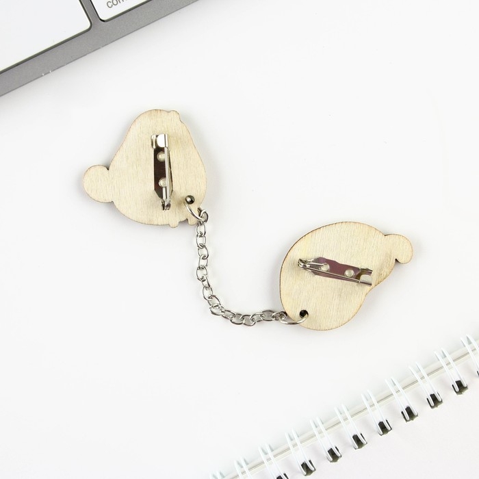 Набор значков «Ты моя идеальная парочка», 8 х 12 см Набор значков «Ты моя идеальная парочка», 8 х 12 см