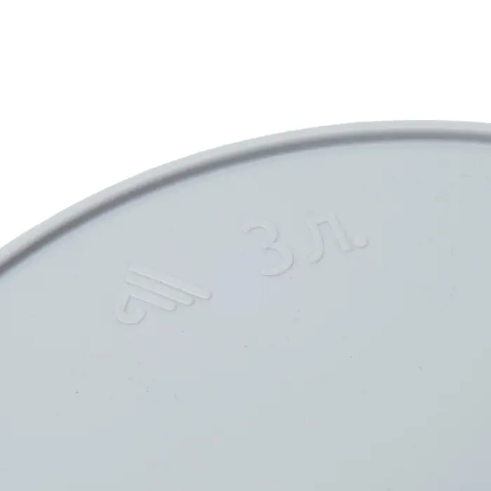 Миска для собак, 3 л, круглая, цвет МИКС