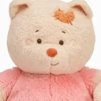 Мягкая игрушка &laquo;Кошка Мэри с сердцем-подушкой, в пудровом платье&raquo;, 37 см