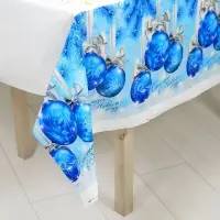 Скатерть одноразовая &laquo;Счастья в Новом Году!&raquo;, 182&times;137 см