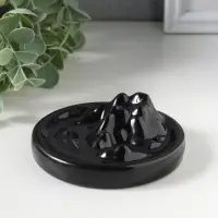 Подставка для благовоний &laquo;Горы&raquo;, стелющийся дым, 10&times;10&times;2 см