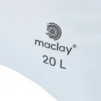 Канистра для туриста maclay, 20 л, 28&times;28&times;24 см, ПВХ, белая