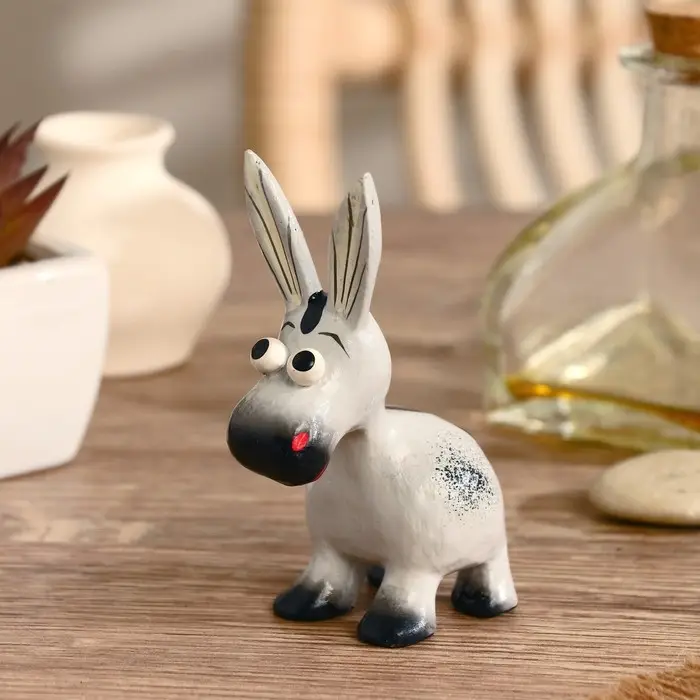 Сувенир «Ослик», 6×9×4 см, дерево Сувенир «Ослик», 6×9×4 см, дерево