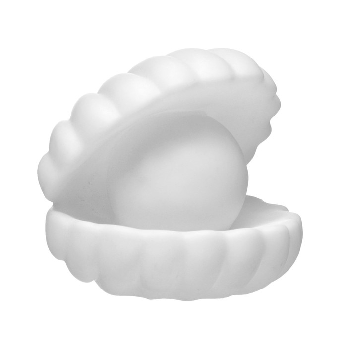 Ночник Ночник "Ракушка с жемчужиной" LED батарейки 3хLR фосфорный 10x9xx9,5 см RISALUX МИКС